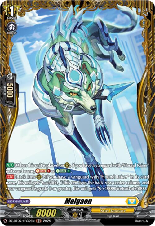 Melgaon (DZ-BT07/FR32EN) [DZ-BT07: Moon Fangs & Cerulean Blaze] | Pegasus Games WI