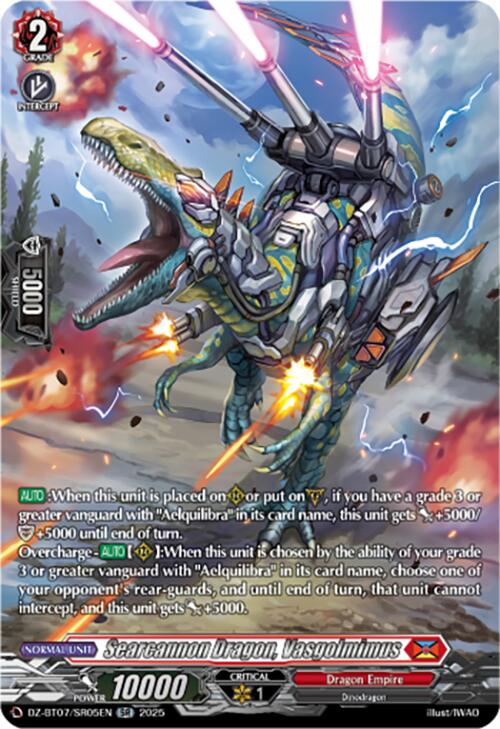 Searcannon Dragon, Vasgolmimus (DZ-BT07/SR05EN) [Moon Fangs & Cerulean Blaze] | Pegasus Games WI
