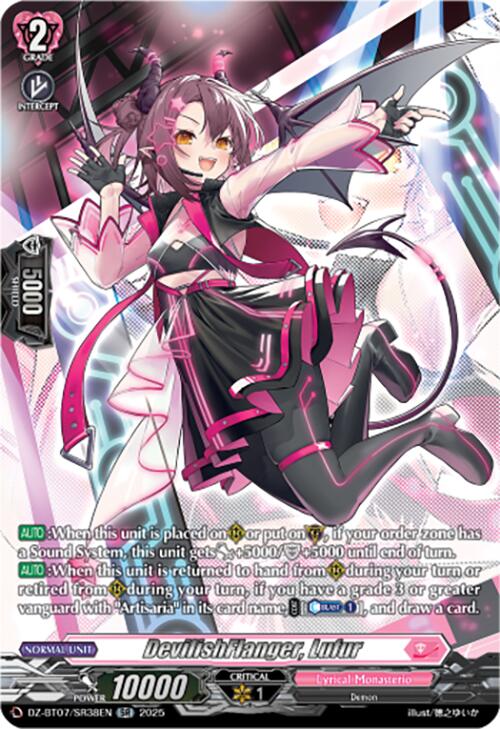 DevilishFlanger, Lufur (DZ-BT07/SR38EN) [DZ-BT07: Moon Fangs & Cerulean Blaze] | Pegasus Games WI