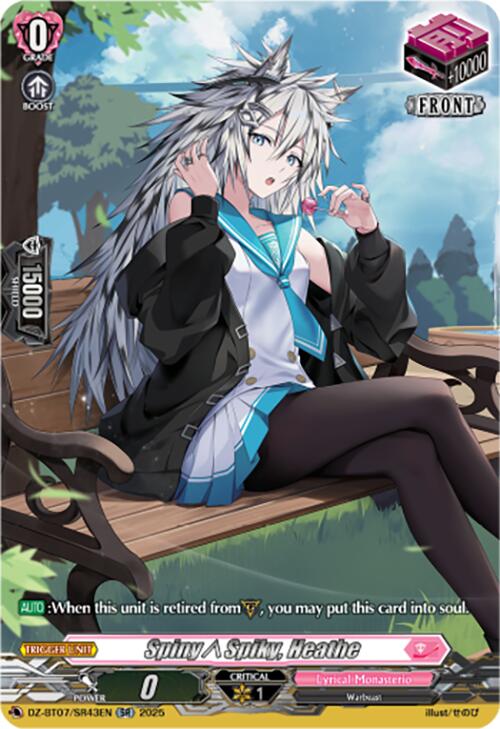 SpinySpiky, Heathe (DZ-BT07/SR43EN) [Moon Fangs & Cerulean Blaze] | Pegasus Games WI