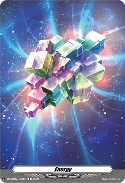Energy Token (DZ-BT07/T01EN) [DZ-BT07: Moon Fangs & Cerulean Blaze] | Pegasus Games WI