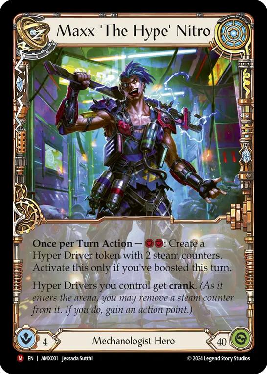 Maxx 'The Hype' Nitro [AMX001] (Armory Deck: Maxx Nitro) | Pegasus Games WI
