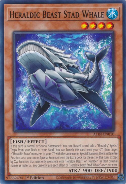 Heraldic Beast Stad Whale [ALIN-EN010] Common | Pegasus Games WI