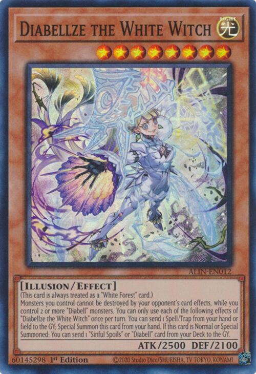 Diabellze the White Witch [ALIN-EN012] Super Rare | Pegasus Games WI