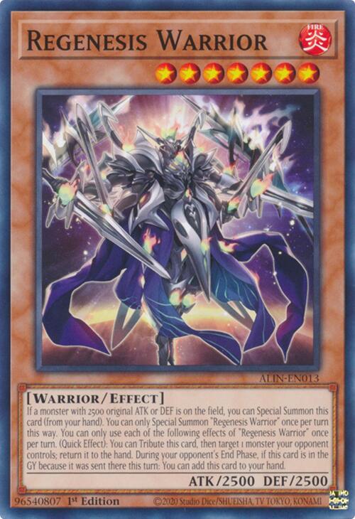 Regenesis Warrior [ALIN-EN013] Common | Pegasus Games WI