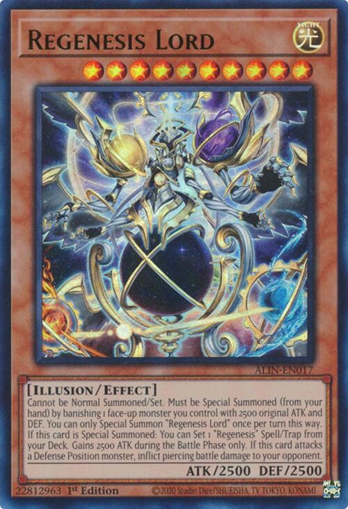 Regenesis Lord [ALIN-EN017] Ultra Rare | Pegasus Games WI