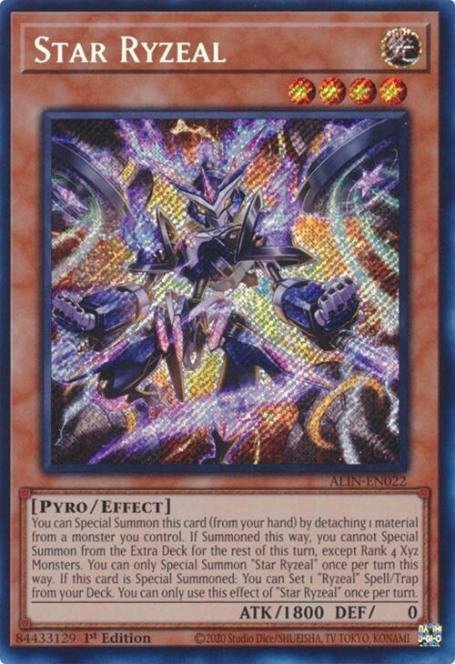 Star Ryzeal [ALIN-EN022] Secret Rare | Pegasus Games WI
