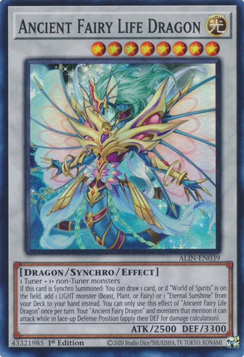 Ancient Fairy Life Dragon [ALIN-EN039] Super Rare | Pegasus Games WI
