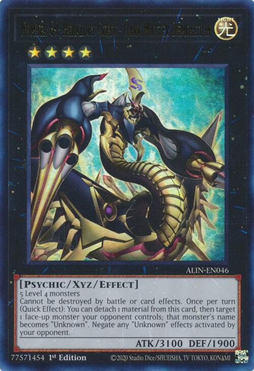 Number 69: Heraldry Crest - Dark Matter Demolition [ALIN-EN046] Ultra Rare | Pegasus Games WI
