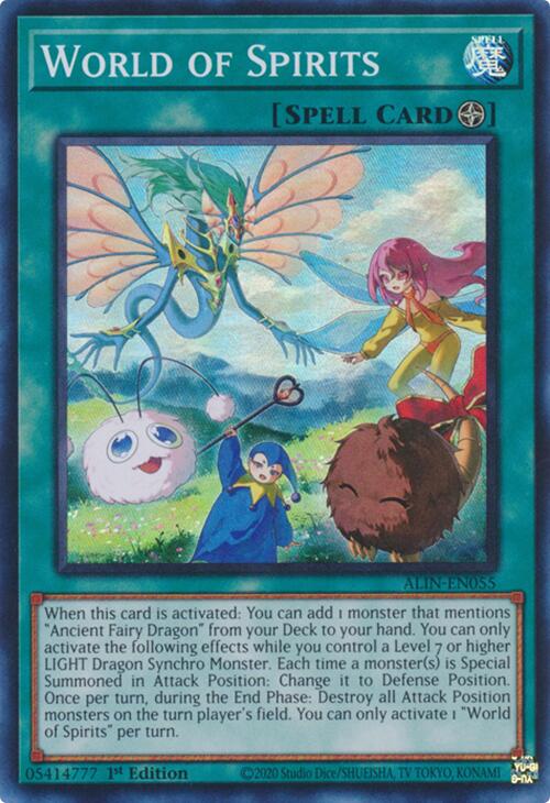 World of Spirits [ALIN-EN055] Super Rare | Pegasus Games WI
