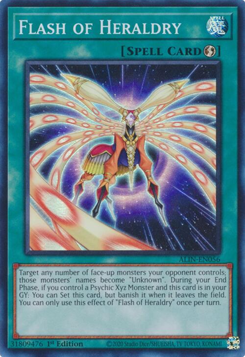 Flash of Heraldry [ALIN-EN056] Super Rare | Pegasus Games WI