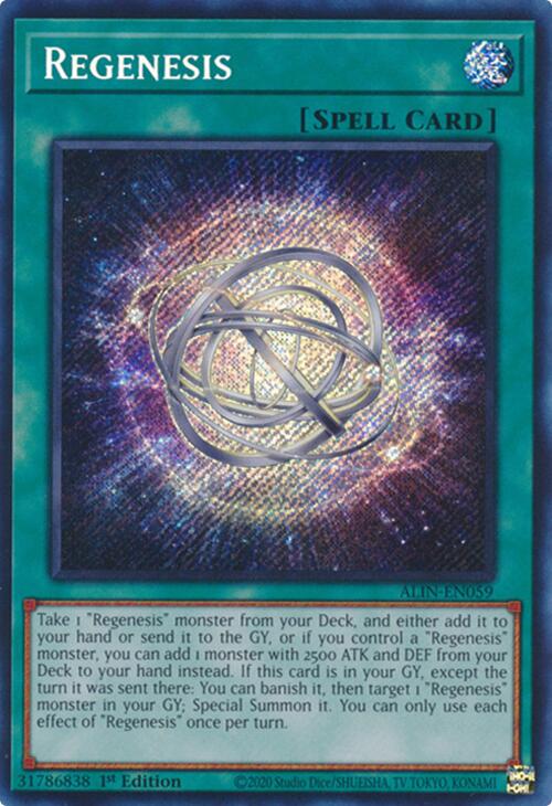 Regenesis [ALIN-EN059] Secret Rare | Pegasus Games WI
