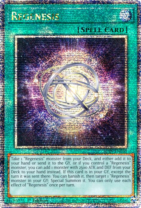 Regenesis [ALIN-EN059] Quarter Century Secret Rare | Pegasus Games WI