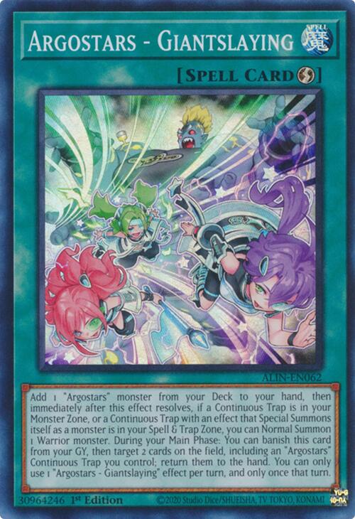 Argostars - Giantslaying [ALIN-EN062] Super Rare | Pegasus Games WI