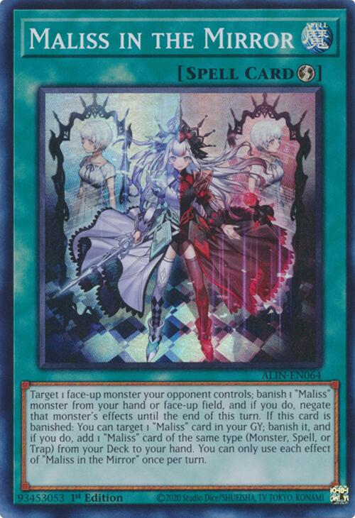 Maliss in the Mirror [ALIN-EN064] Super Rare | Pegasus Games WI