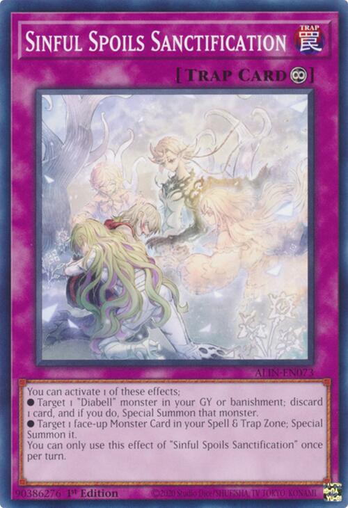 Sinful Spoils Sanctification [ALIN-EN073] Common | Pegasus Games WI