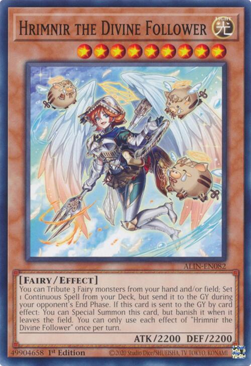 Hrimnir the Divine Follower [ALIN-EN082] Common | Pegasus Games WI