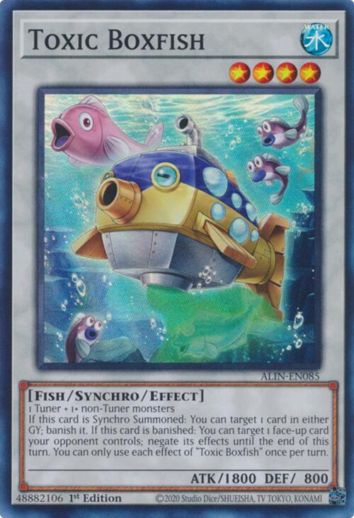 Toxic Boxfish [ALIN-EN085] Super Rare | Pegasus Games WI