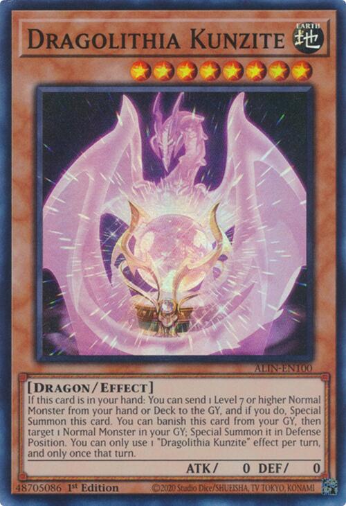 Dragolithia Kunzite [ALIN-EN100] Super Rare | Pegasus Games WI