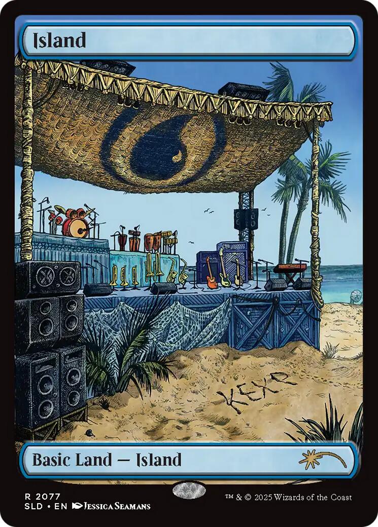 Island (2077) [Secret Lair Drop Series] | Pegasus Games WI