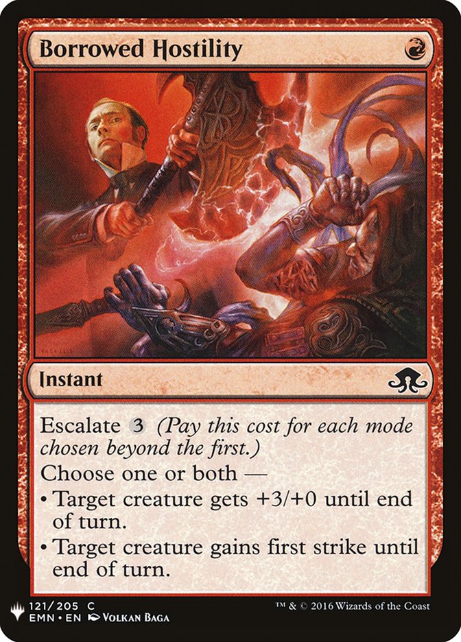 Borrowed Hostility [Mystery Booster] | Pegasus Games WI
