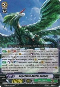 Vegetable Avatar Dragon (G-BT02/093EN) [Soaring Ascent of Gale & Blossom] | Pegasus Games WI