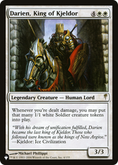 Darien, King of Kjeldor [The List] | Pegasus Games WI