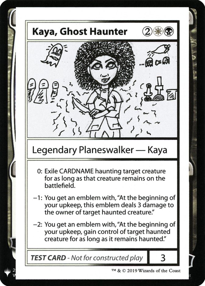 Kaya, Ghost Haunter [Mystery Booster Playtest Cards] | Pegasus Games WI