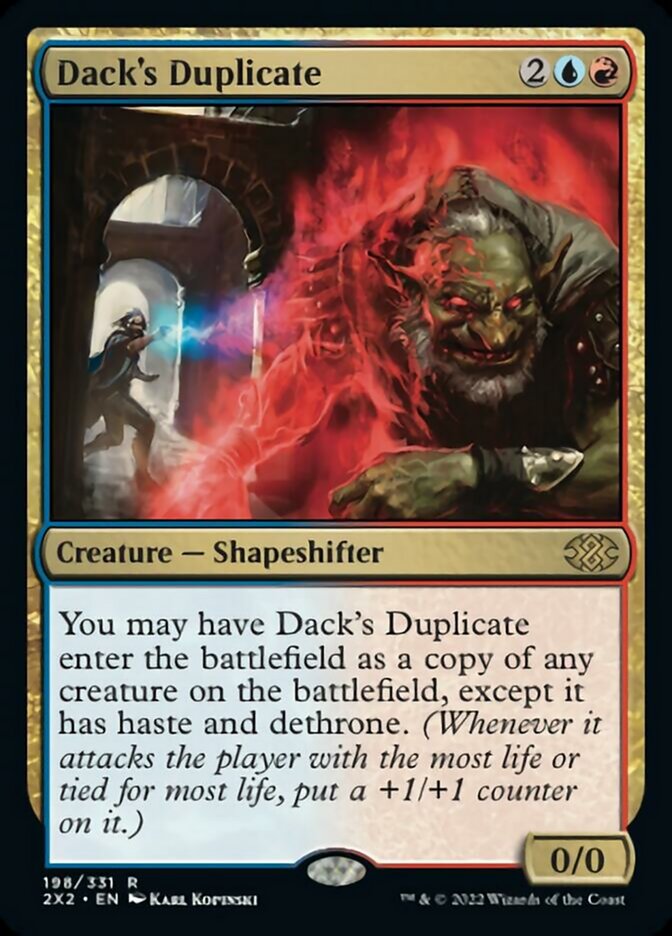Dack's Duplicate [Double Masters 2022] | Pegasus Games WI