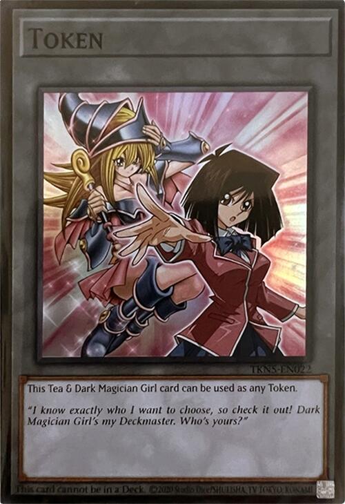 Token (Tea & Dark Magician Girl) [TKN5-EN022] Super Rare | Pegasus Games WI