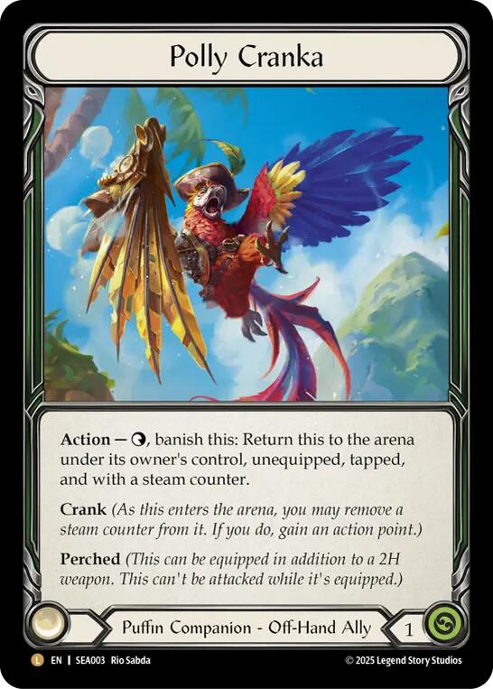 Polly Cranka (Rainbow Foil) [SEA003] (High Seas)  Rainbow Foil | Pegasus Games WI