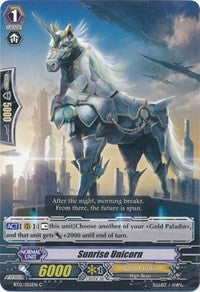 Sunrise Unicorn (BT12/055EN) [Binding Force of the Black Rings] | Pegasus Games WI
