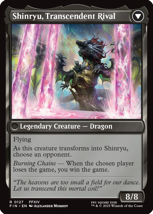 Zenos yae Galvus // Shinryu, Transcendent Rival [FINAL FANTASY] | Pegasus Games WI