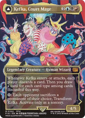 Kefka, Court Mage // Kefka, Ruler of Ruin (Borderless) (0322) [FINAL FANTASY] | Pegasus Games WI