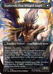 Sephiroth, Fabled SOLDIER // Sephiroth, One-Winged Angel (Borderless) (0317) [FINAL FANTASY] | Pegasus Games WI
