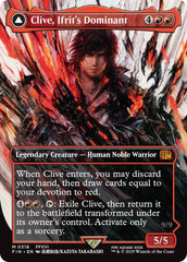 Clive, Ifrit's Dominant // Ifrit, Warden of Inferno (Borderless) (0318) [FINAL FANTASY] | Pegasus Games WI
