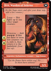 Clive, Ifrit's Dominant // Ifrit, Warden of Inferno (Extended Art) [FINAL FANTASY] | Pegasus Games WI