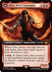 Clive, Ifrit's Dominant // Ifrit, Warden of Inferno (Extended Art) [FINAL FANTASY] | Pegasus Games WI