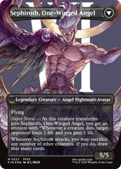 Sephiroth, Fabled SOLDIER // Sephiroth, One-Winged Angel (Borderless) (Surge Foil) [FINAL FANTASY] | Pegasus Games WI