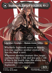 Sephiroth, Fabled SOLDIER // Sephiroth, One-Winged Angel (Borderless) (Surge Foil) [FINAL FANTASY] | Pegasus Games WI