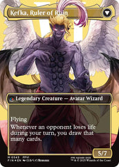 Kefka, Court Mage // Kefka, Ruler of Ruin (Borderless) (Surge Foil) [FINAL FANTASY] | Pegasus Games WI