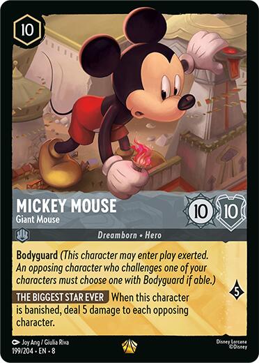 Mickey Mouse - Giant Mouse (199/204) [Reign of Jafar] | Pegasus Games WI
