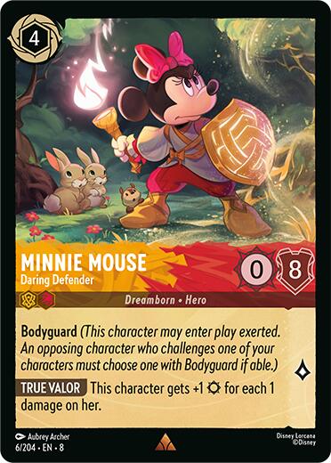 Minnie Mouse - Daring Defender (6/204) [Reign of Jafar] | Pegasus Games WI