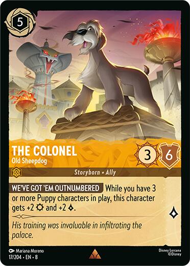 The Colonel - Old Sheepdog (17/204) [Reign of Jafar] | Pegasus Games WI