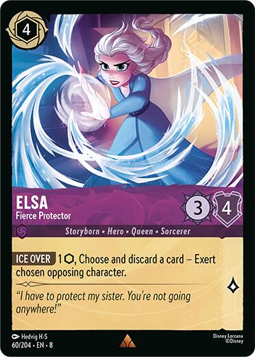 Elsa - Fierce Protector (60/204) [Reign of Jafar] | Pegasus Games WI
