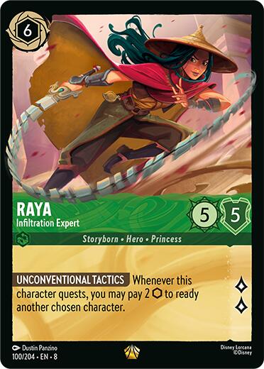 Raya - Infiltration Expert (100/204) [Reign of Jafar] | Pegasus Games WI