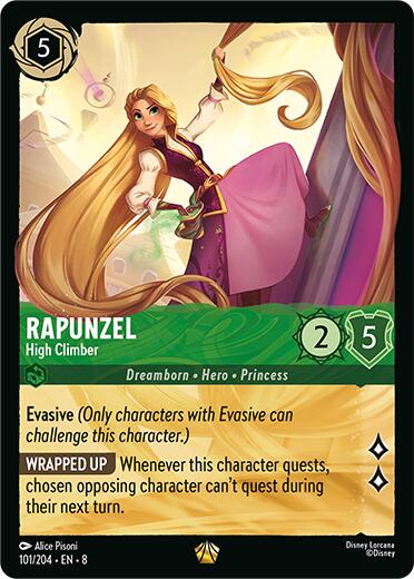 Rapunzel - High Climber (101/204) [Reign of Jafar] | Pegasus Games WI