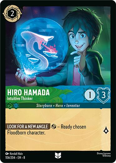 Hiro Hamada - Intuitive Thinker (106/204) [Reign of Jafar] | Pegasus Games WI
