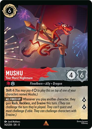 Mushu - Your Worst Nightmare (142/204) [Reign of Jafar] | Pegasus Games WI