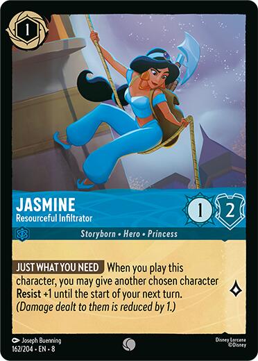 Jasmine - Resourceful Infiltrator (162/204) [Reign of Jafar] | Pegasus Games WI